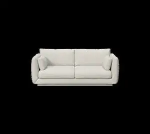 Cane-Line - Bloom 2-pers. sofa m/plint Prisgruppe 2 Sand, Cane-line Lola