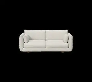 Cane-Line - Bloom 2-pers. sofa m/teak ben Prisgruppe 2 Sand, Cane-line Lola