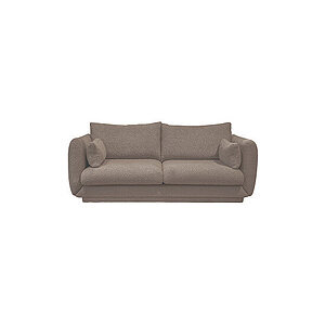 Cane-Line - Bloom 2-pers. sofa m/plint Prisgruppe 2 Brown, Prosecco
