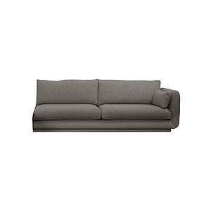 Cane-Line - Bloom 3-pers. sofa venstre modul m/plint Prisgruppe 4 Light brown, Essence