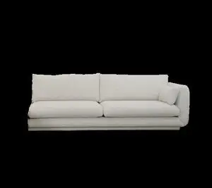 Cane-Line - Bloom 3-pers. sofa venstre modul m/plint Prisgruppe 4 Sand, Cane-line Flair/Kimi