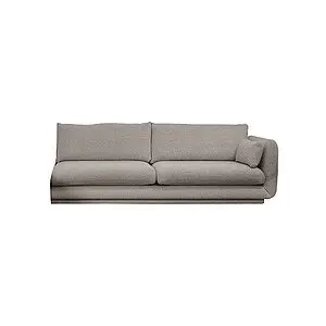 Cane-Line - Bloom 3-pers. sofa venstre modul m/plint Prisgruppe 2 Brown, Lola