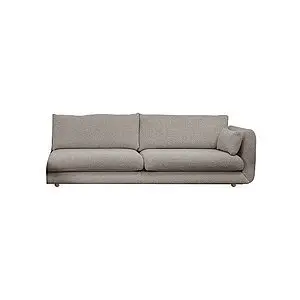 Cane-Line - Bloom 3-pers. sofa venstre modul m/teakben Prisgruppe 2 Brown, Lola