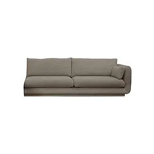 Cane-Line - Bloom 3-pers. sofa venstre modul m/plint Prisgruppe 2 Light brown, Lola