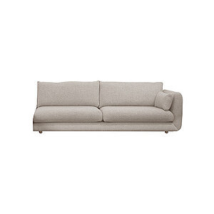 Cane-Line - Bloom 3-pers. sofa venstre modul m/teakben Prisgruppe 4 Sand, Emmi