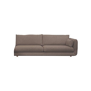 Cane-Line - Bloom 3-pers. sofa venstre modul m/teakben Prisgruppe 2 Brown, Processo