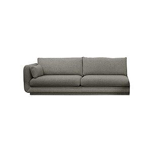Cane-Line - Bloom 3-pers. sofa højre modul m/plint Prisgruppe 4 Light grey, Essence