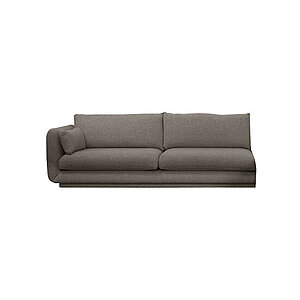 Cane-Line - Bloom 3-pers. sofa højre modul m/plint Prisgruppe 4 Light brown, Essence