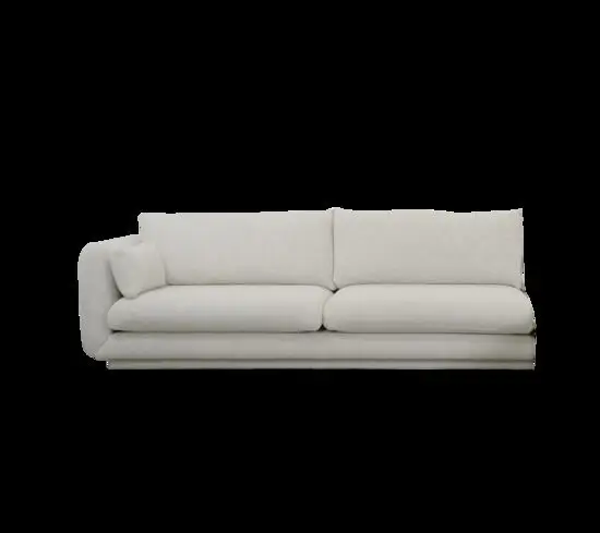 Cane-Line - Bloom 3-pers. sofa højre modul m/plint Prisgruppe 4 Sand, Cane-line Flair/Kimi