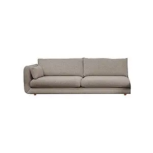 Cane-Line - Bloom 3-pers. sofa højre modul m/teakben Prisgruppe 2 Brown, Lola