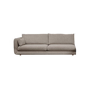 Cane-Line - Bloom 3-pers. sofa højre modul m/teakben Prisgruppe 2 Brown, Lola