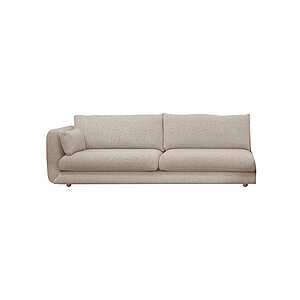 Cane-Line - Bloom 3-pers. sofa højre modul m/teakben Prisgruppe 4 Sand, Emmi