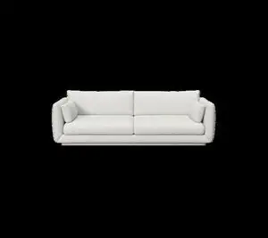 Cane-Line - Bloom 3-pers. sofa m/plint Prisgruppe 3 Light grey, Cane-line Ambience
