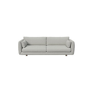 Cane-Line - Bloom 3-pers. sofa m/teak ben Prisgruppe 4 Light grey, Cane-line Essence
