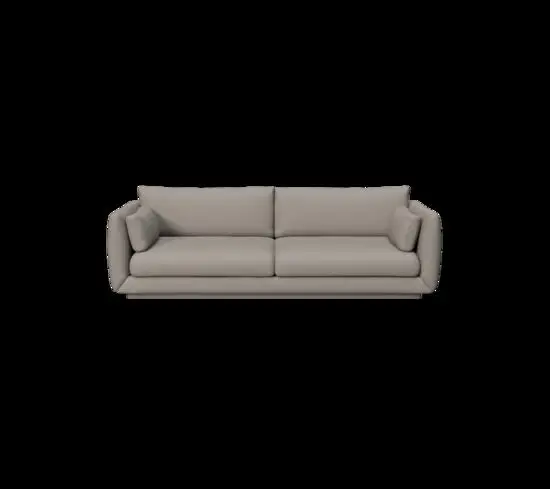 Cane-Line - Bloom 3-pers. sofa m/plint Prisgruppe 5 Light brown, Cane-line Zen