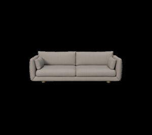 Cane-Line - Bloom 3-pers. sofa m/teak ben Prisgruppe 5 Light brown, Cane-line Zen