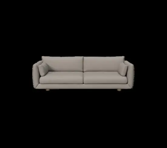 Cane-Line - Bloom 3-pers. sofa m/teak ben Prisgruppe 5 Light brown, Cane-line Zen