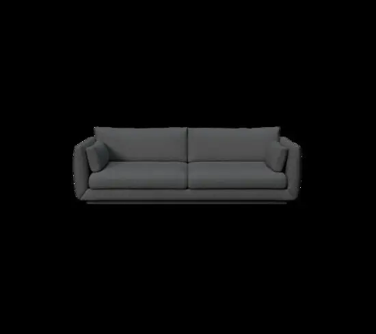 Cane-Line - Bloom 3-pers. sofa m/plint Prisgruppe 4 Dark green, Cane-line Chenny