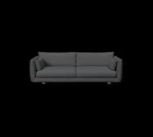 Cane-Line - Bloom 3-pers. sofa m/teak ben Prisgruppe 4 Dark green, Cane-line Chenny