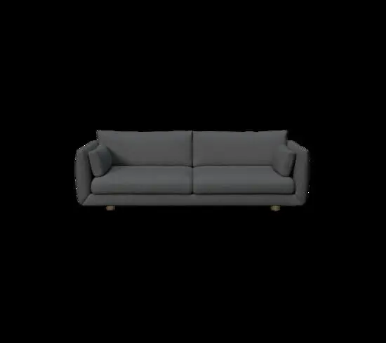 Cane-Line - Bloom 3-pers. sofa m/teak ben Prisgruppe 4 Dark green, Cane-line Chenny