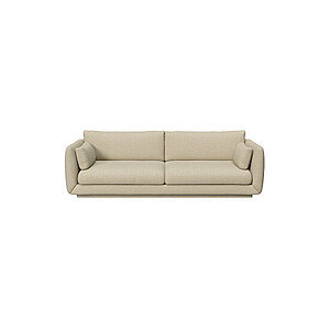 Cane-Line - Bloom 3-pers. sofa m/plint Prisgruppe 2 Light brown, Cane-line Lola