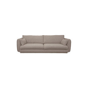 Cane-Line - Bloom 3-pers. sofa m/plint Prisgruppe 2 Light brown, Prosecco