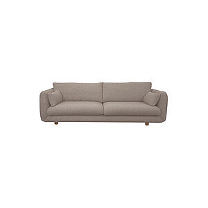 Cane-Line - Bloom 3-pers. sofa m/teakben Prisgruppe 2 Light brown, Prosecco