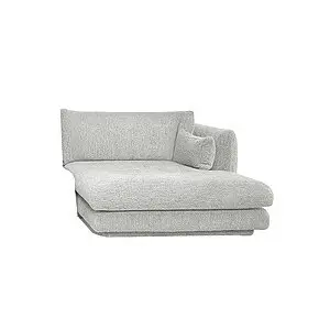 Cane-Line - Bloom chaiselong venstre modul m/plint Prisgruppe 3 Light grey, Ambience