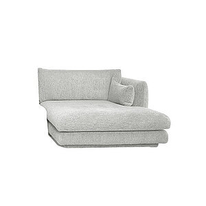 Cane-Line - Bloom chaiselong venstre modul m/plint Prisgruppe 3 Light grey, Ambience
