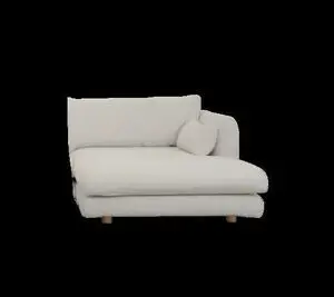 Cane-Line - Bloom chaiselong venstre modul m/teak ben Prisgruppe 4 Sand, Cane-line Flair/Kimi