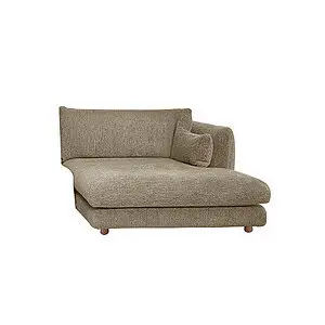 Cane-Line - Bloom chaiselong venstre modul m/teakben Prisgruppe 2 Light brown, Lola