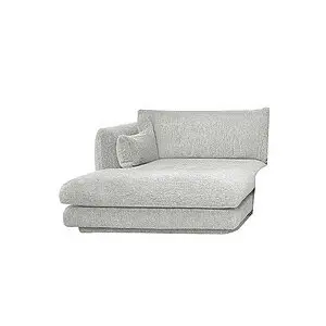 Cane-Line - Bloom chaiselong højre modul m/plint Prisgruppe 3 Light grey, Ambience
