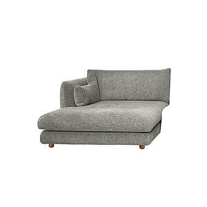 Cane-Line - Bloom chaiselong højre modul m/teakben Prisgruppe 4 Grey, Essence