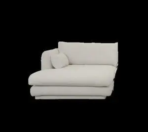 Cane-Line - Bloom chaiselong højre modul m/plint Prisgruppe 4 Sand, Cane-line Flair/Kimi