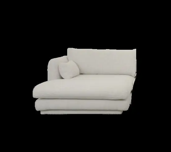 Cane-Line - Bloom chaiselong højre modul m/plint Prisgruppe 4 Sand, Cane-line Flair/Kimi