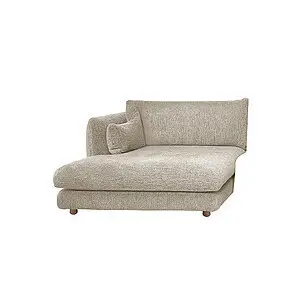 Cane-Line - Bloom chaiselong højre modul m/teakben Prisgruppe 2 Sand, Lola