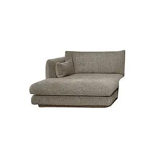 Cane-Line - Bloom chaiselong højre modul m/plint Prisgruppe 2 Brown, Lola
