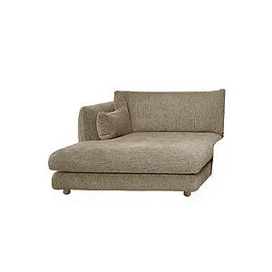 Cane-Line - Bloom chaiselong højre modul m/teakben Prisgruppe 2 Light brown, Lola