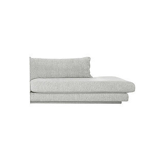 Cane-Line - Bloom open end venstre modul m/plint Prisgruppe 3 Light grey, Ambience