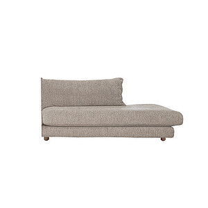 Cane-Line - Bloom open end venstre modul m/teakben Prisgruppe 2 Light brown, Prosecco