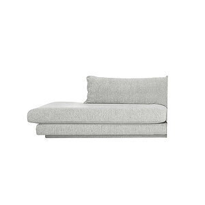 Cane-Line - Bloom open end højre modul m/plint Prisgruppe 3 Light grey, Ambience
