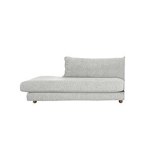 Cane-Line - Bloom open end højre modul m/teakben Prisgruppe 3 Light grey, Ambience