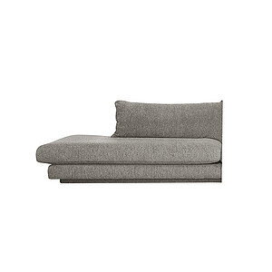 Cane-Line - Bloom open end højre modul m/plint Prisgruppe 4 Light brown, Essence