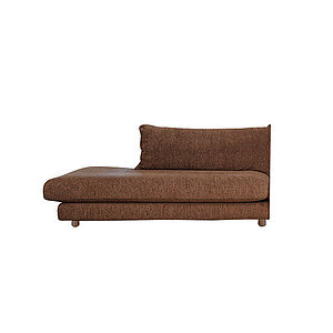 Cane-Line - Bloom open end højre modul m/teakben Prisgruppe 4 Desert red, Emmi
