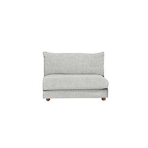 Cane-Line - Bloom enkelt modul m/teakben Prisgruppe 3 Light grey, Ambience