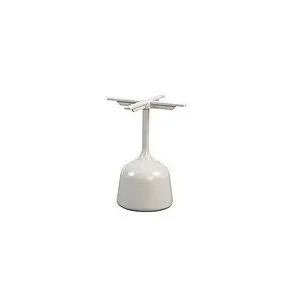 Cane-Line - Glaze sofabordunderstel lille Semi-glossy Sand, aluminium
