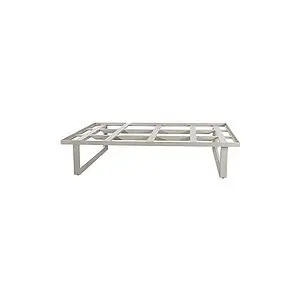 Cane-Line - Glaze sofabordunderstel rekt. t/kakler, 120x70 cm Semi glossy Sand, aluminium
