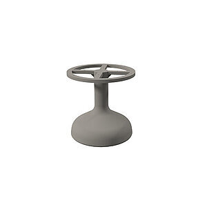 Cane-Line - Glaze spisebordunderstel Semi-glossy Taupe, aluminium