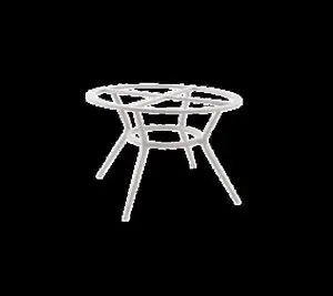 Cane-Line - Joy spisebordunderstel rund  Sand, aluminium