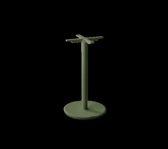 Cane-Line - Go cafébordunderstel  Dark green, aluminium